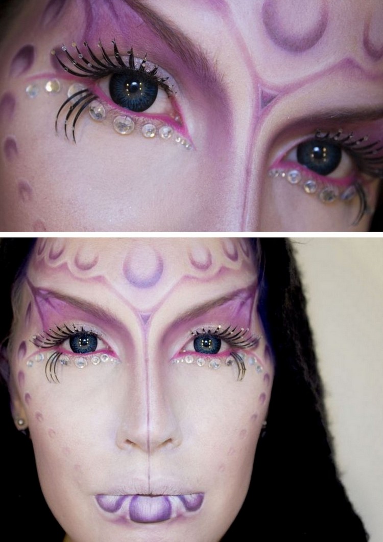 Halloween Make-up Ideen