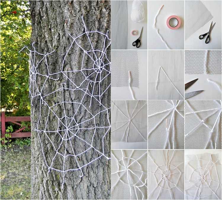 herbstdeko-selber-machen-garten-spinnennetze-gartenbaume