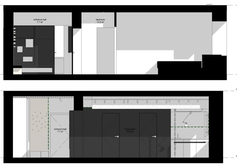 indoor-spielplatz-zuhause-plan-eingangsbereich-tueren-flur-schlafzimmer