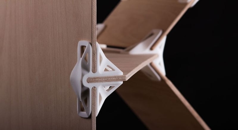 Möbel selber bauen 3d-drucker-sperrholz-zusatzteile-scharniere-plastik