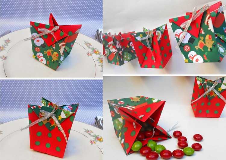 Origami zu Weihnachten