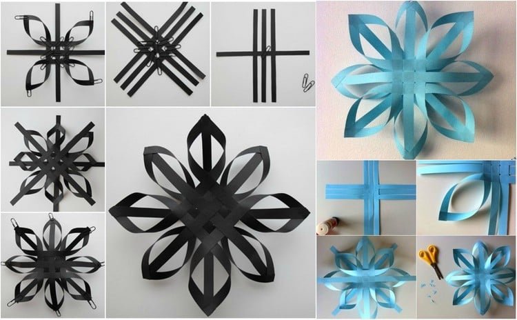 origami-weihnachten-falten-faltanleitung-schmetterlinge-streifen