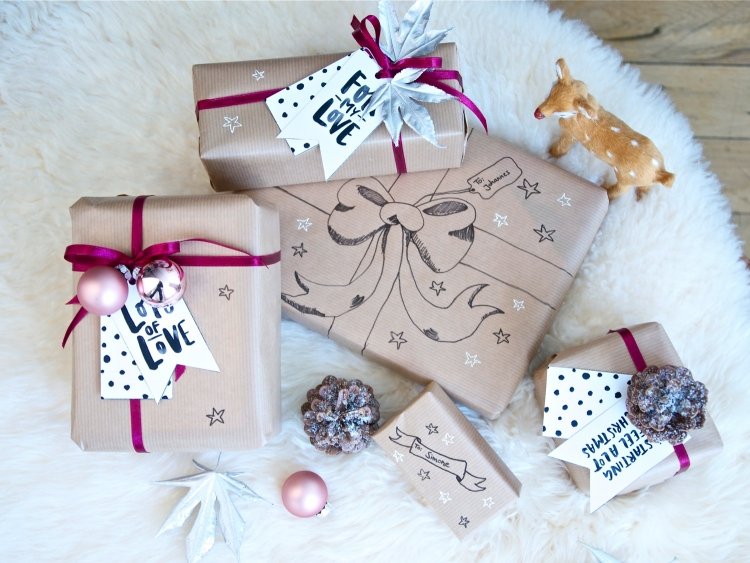 weihnachtsbastelideen-diy-geschenke-kreativ-verpacken-idee-karten