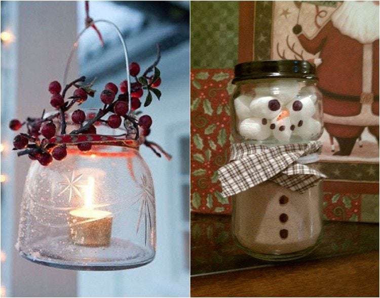 weihnachtsdeko-ideen-glas-kerzenhalter-kakaopulver-marshmallows-geschenk
