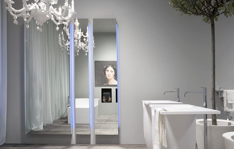 Badspiegel-Beleuchtung-Aufsatzbecken-Kronleuchter-Ideen