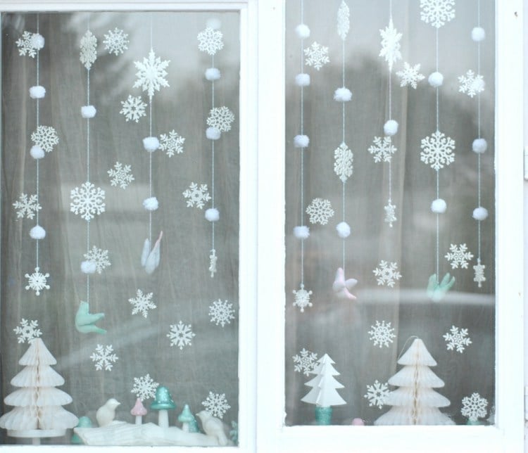 Fensterbilder-Weihnachten-DIY-Projekte-Ideen