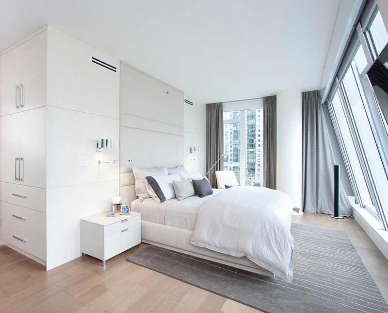 Schlafzimmer-Ideen-Weiss-Dachschraege-Fenster