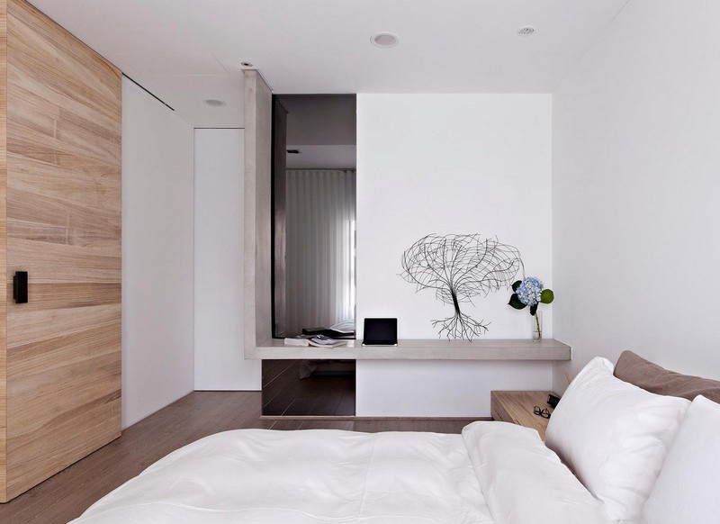 Schlafzimmer-Ideen-Weiss-Wanddeko-modern-Ideen