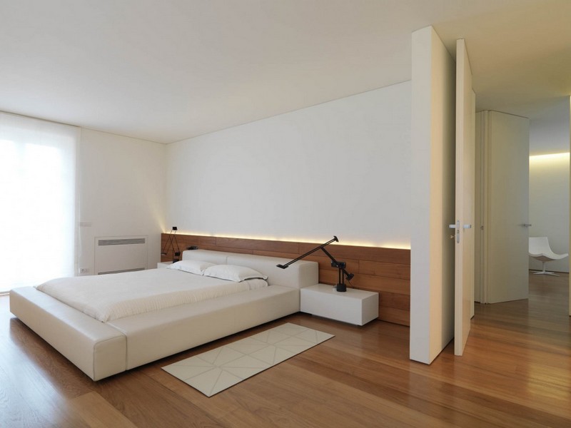 Schlafzimmer-Ideen-Weiss-modern-minimalistisch-einrichten