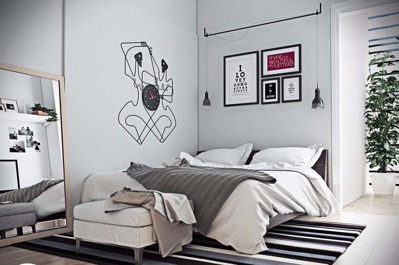 Schlafzimmer-Ideen-Weiss-modern-stilvoll-einrichten 