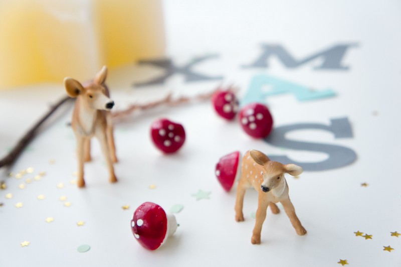 Tischdeko zu Weihnachten