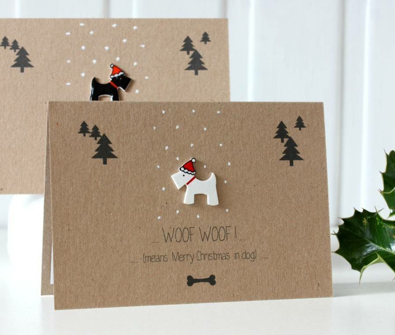 Weihnachtskarten basteln