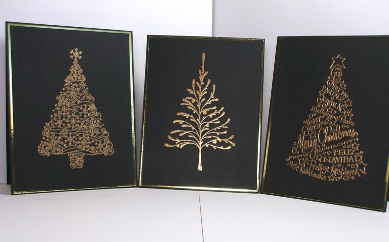 Weihnachtskarten-selber-basteln-Stempel-Gold-Farbe