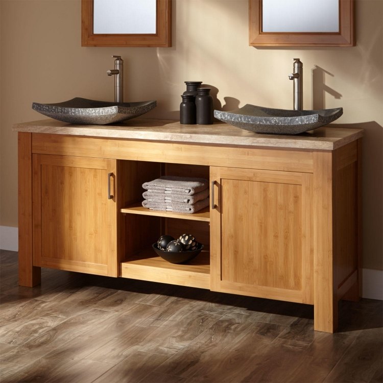 badezimmermobel-bambus-modern-ideen-aufsatzwaschbecken-granit-flach-rechteckig-waschuntertisch