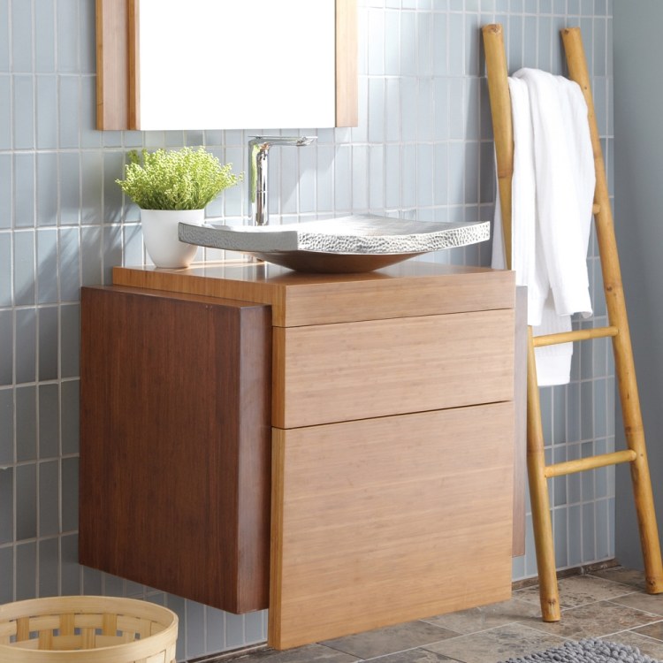badezimmermobel-bambus-modern-waschunterschrank-aufsatzwaschbecken-silber-armatur
