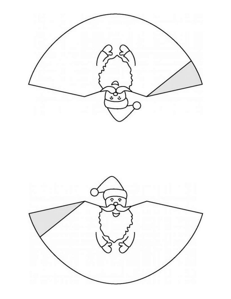 bastelvorlagen-weihnachten-ausdrucken-puppe-weihnachtsmann-tonpapier