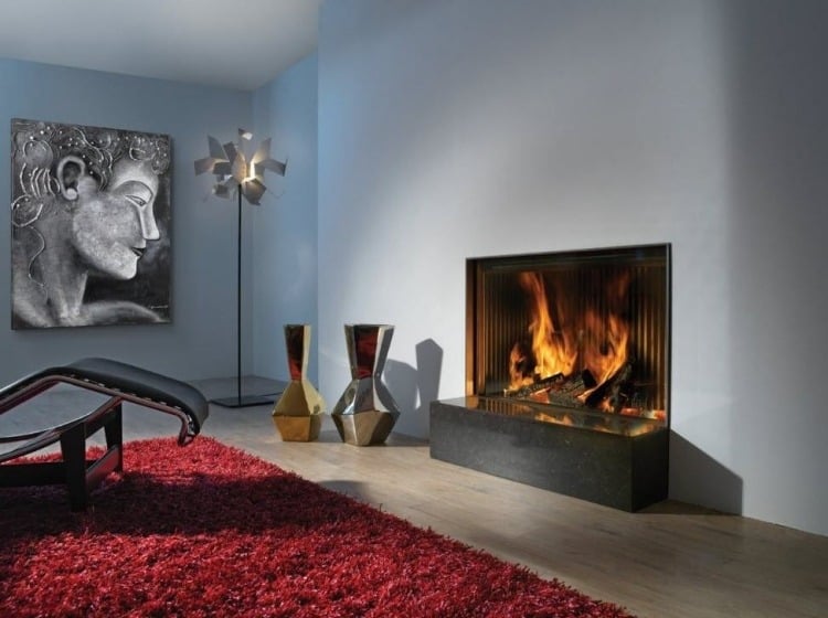design-kaminofen-gemauert-bilder-modern-extravagant-teppich-rot-bild