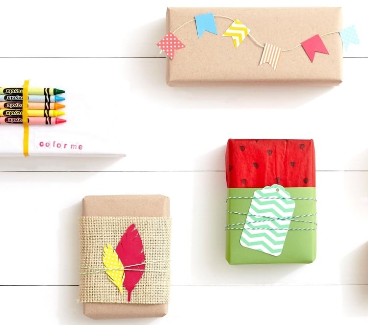geschenke-verpacken-originell-ideen-basteln-verpackung-dekorieren-karten-buntschtiften