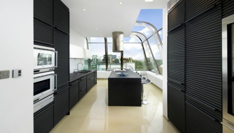 Eine schwarze Küche wählen - Tipps und 48 Interieur Ideen