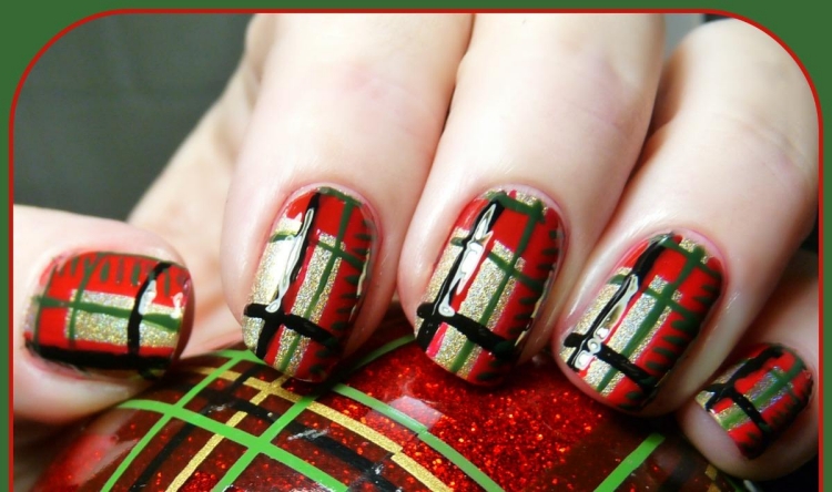 Nageldesign zu Weihnachten