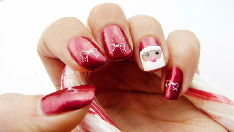 Nageldesign zu Weihnachten