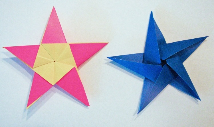 origami-weihnachten-stern-faltanleitung-fuenf-zacken-falten-basteln