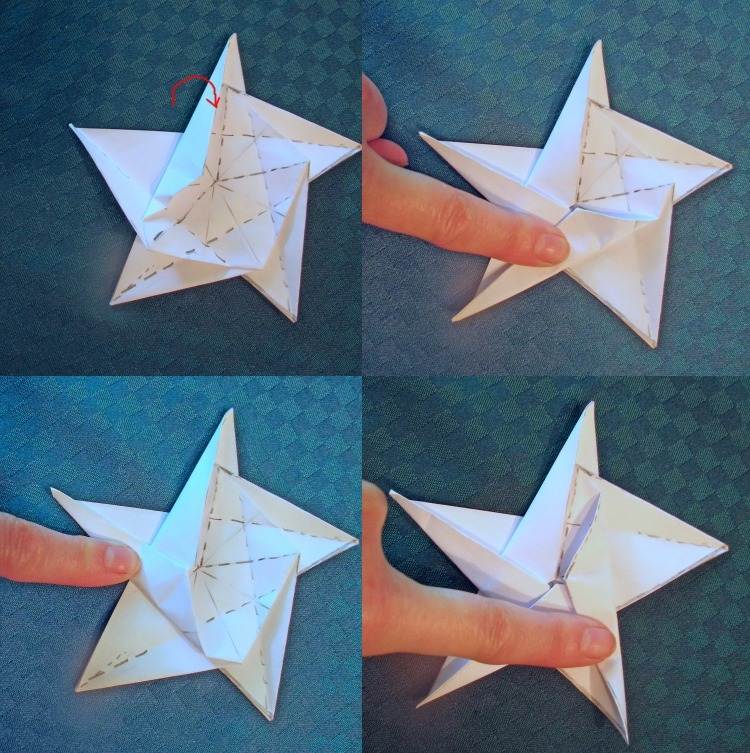 origami-weihnachten-stern-faltanleitung-fuenf-zacken-punktlinie-halten-falten-praezise