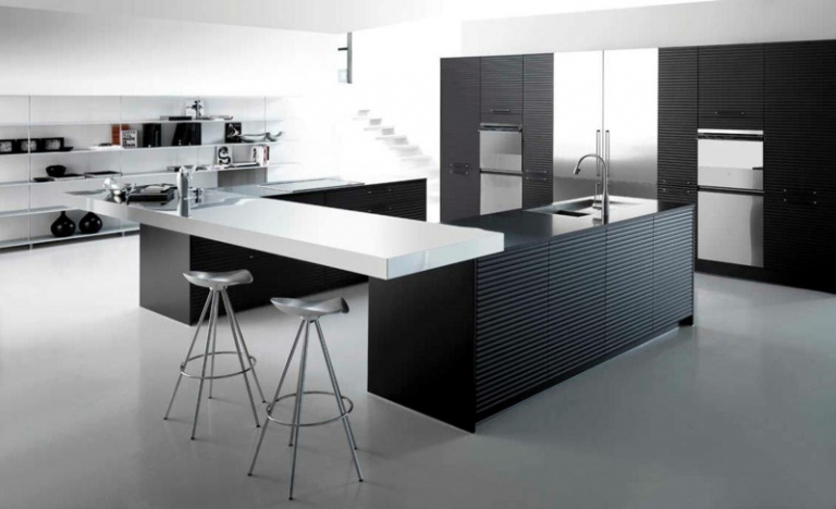 Eine schwarze Küche wählen - Tipps und 48 Interieur Ideen