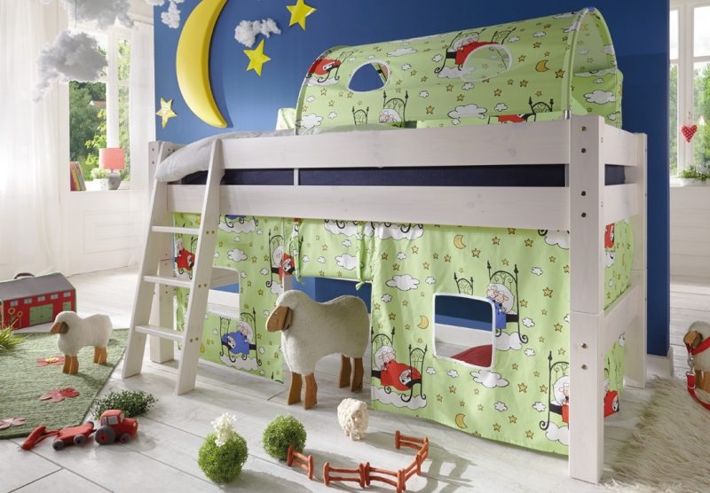 Abenteuerbett im Kinderzimmer Ideen-Design-Sophie