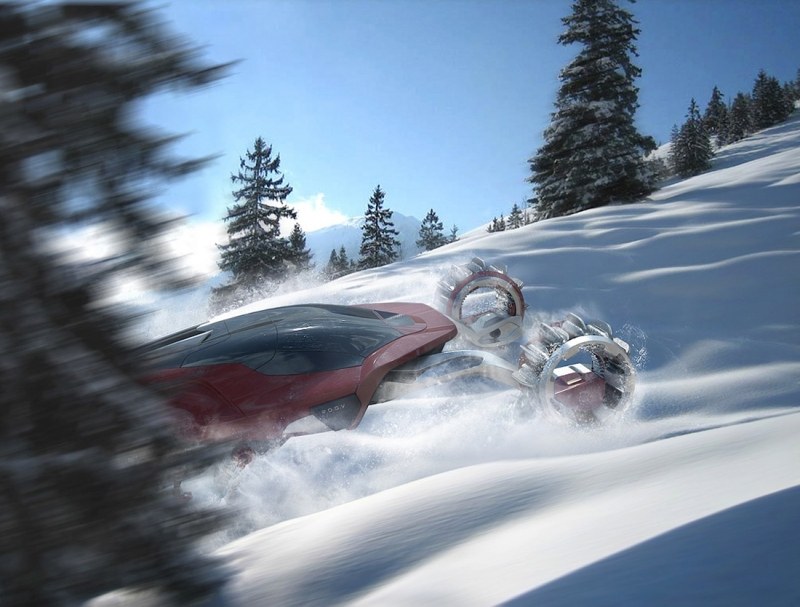 RDSV-Schneemobil-extrem-schnell-schnee-wetter-gebirge