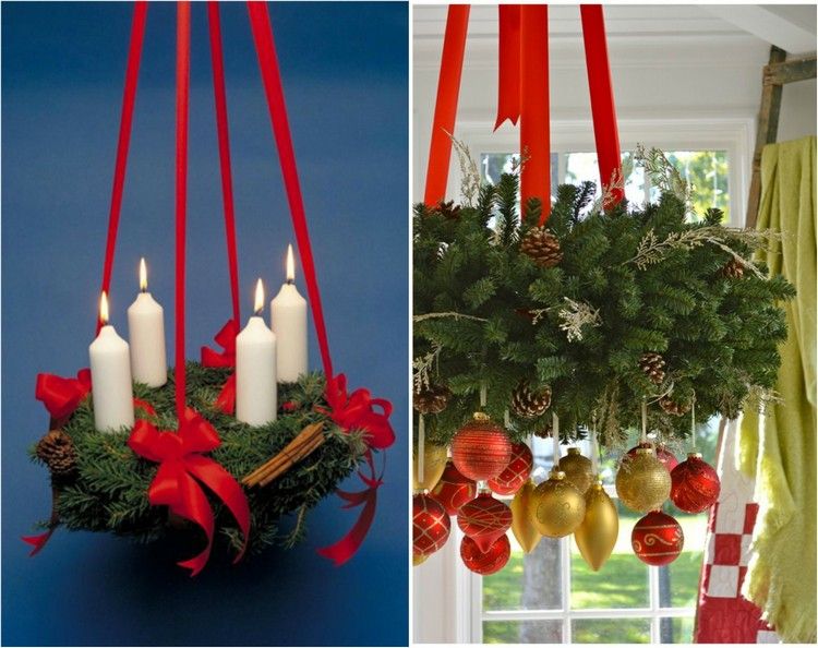 adventskranz-hangend-ideen-zimtstangen-weihnachtsbaumschmuck