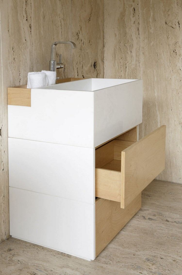 badezimmer waschbecken unterschrank-freistehend-holzfurnier-weiss-CUBE-WHITE-Fabio-Teixeira-Sergio-Costa