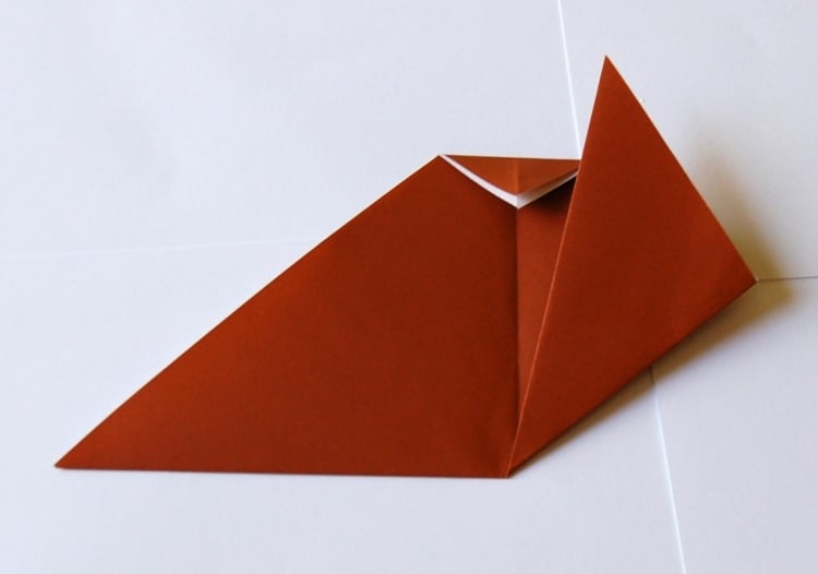 basteln origami tiere kinder freizeit diy schritt 6