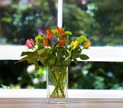 Herbstdeko Auf Der Fensterbank Herbst Dekoration Blumen