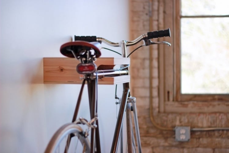 Fahrradhalterung f 252 r Wand selber bauen 30 Ideen Anleitung