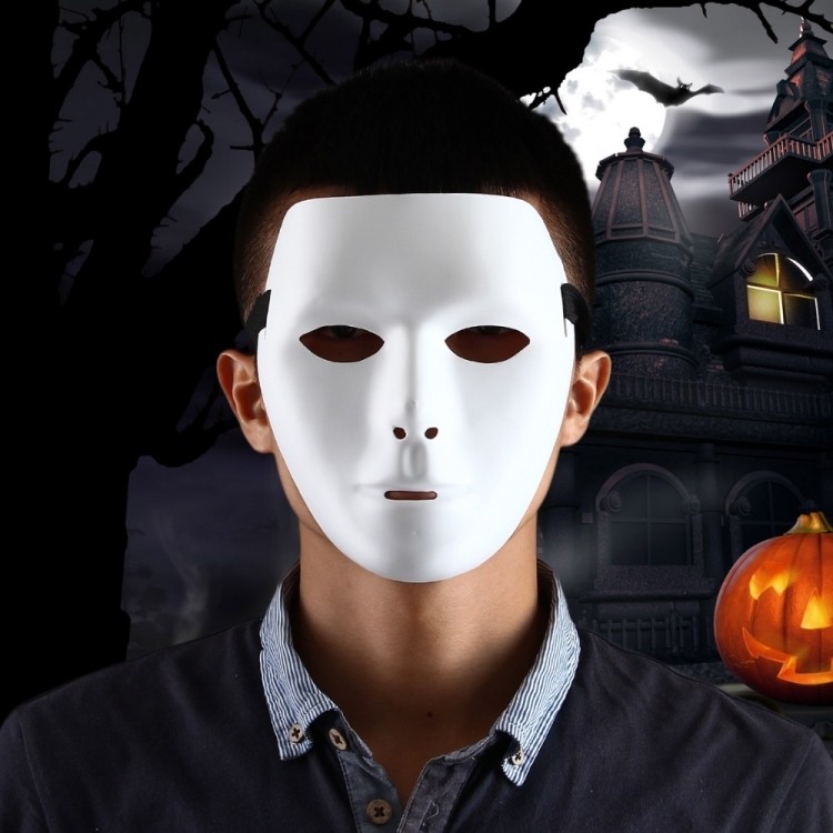 halloween-verkleidung-maenner-selber-machen-gesicht-maske-weiss-gruselig-filme