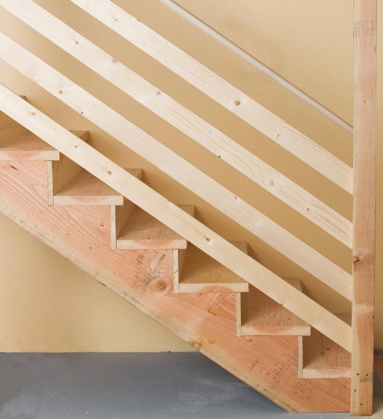 Holztreppe selber bauen Einfache Anleitung und Tipps