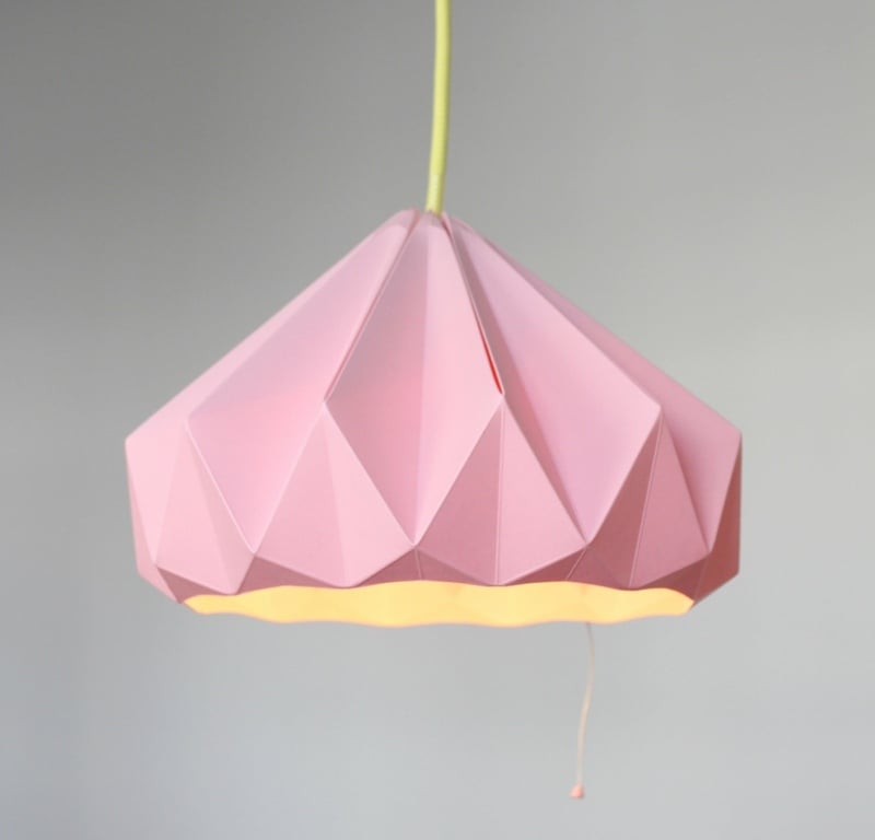 Origami Lampe 5 Anleitungen für eine originelle Lichtquelle