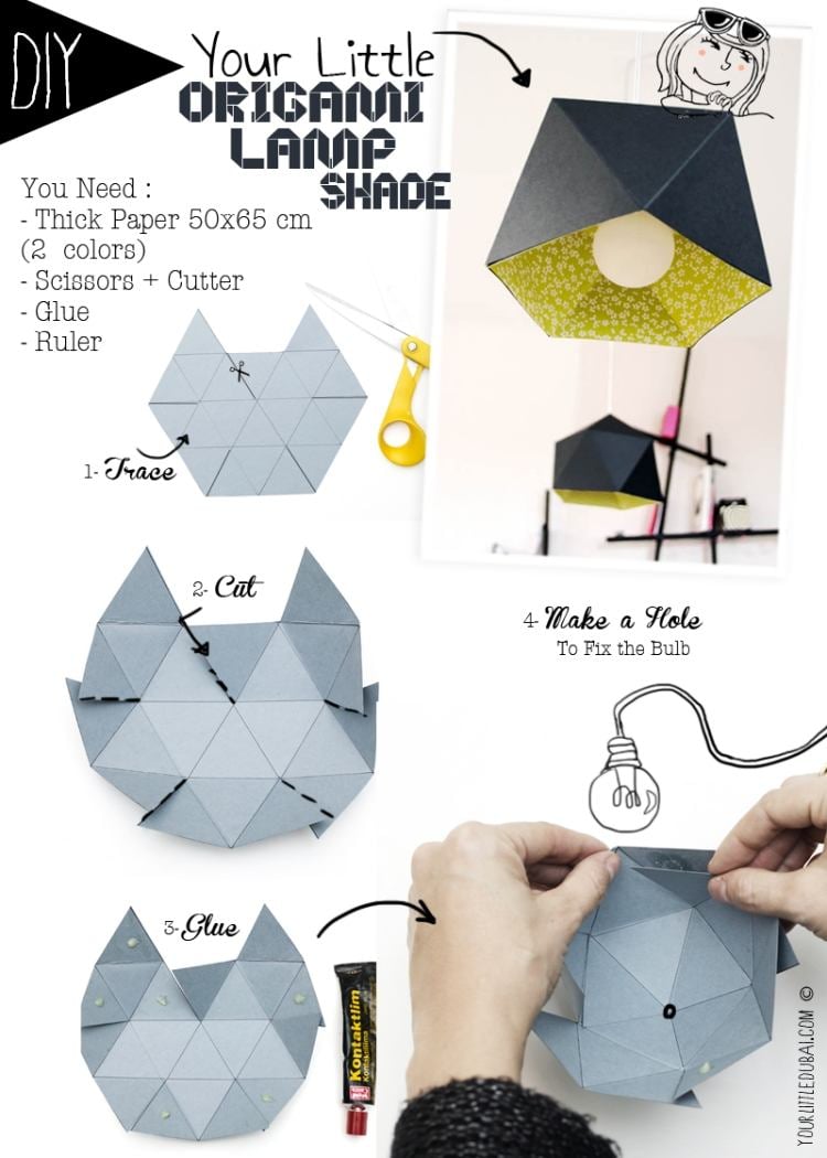 origami-lampe-diy-anleitung-grau-selber-machen-falten-einfach-kleber