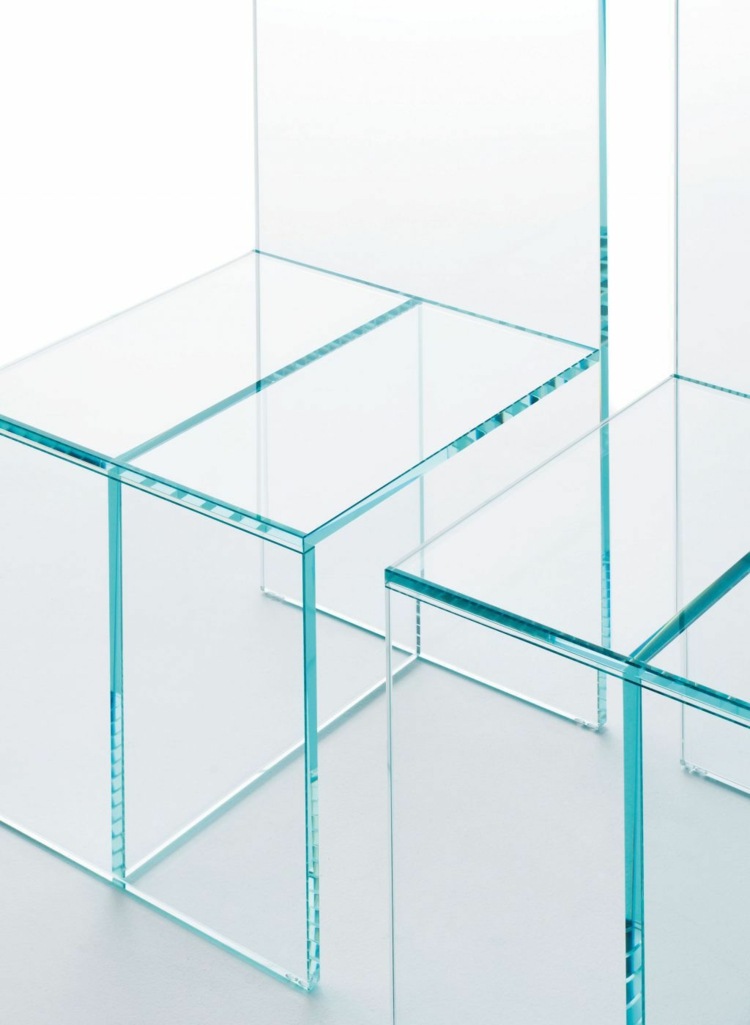transparent stuhl merci bob glas design schlicht eleganz