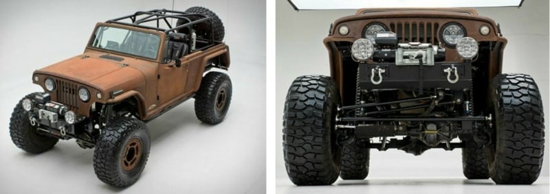 tuning jeep terra crawler vorderansicht windschutzscheibe rch designs modell