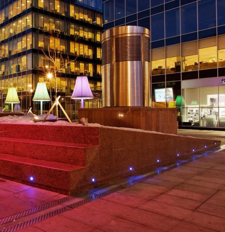 Beleuchtung für Balkon -design-leuchten-outdoor-led-edelstahl-rund-WEEBEE-Paul-Sayers