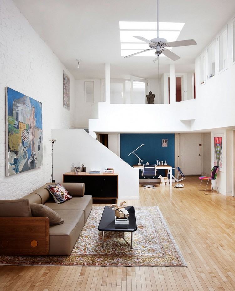 Bunter Mix wohnzimmer-xxl-sofa-beige-arbeitsbereich