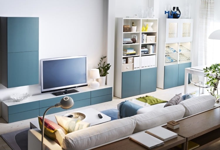 ikea-besta-regal-aufbewahrungssystem-wohnwand-wohnzimmer-tv-konsole-blau-weiss