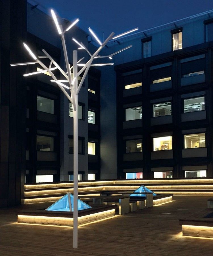 LED Außenleuchten garten-iguzzini-baum-albero