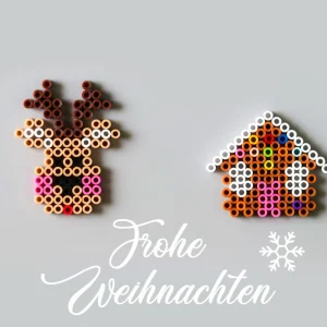 motive aus bügelperlen zu weihnachten