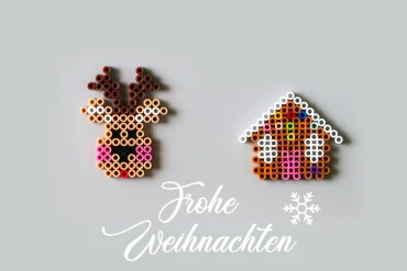 motive aus bügelperlen zu weihnachten
