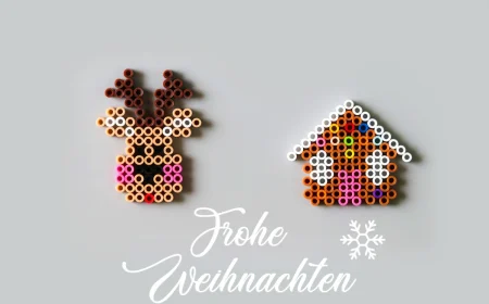 motive aus bügelperlen zu weihnachten