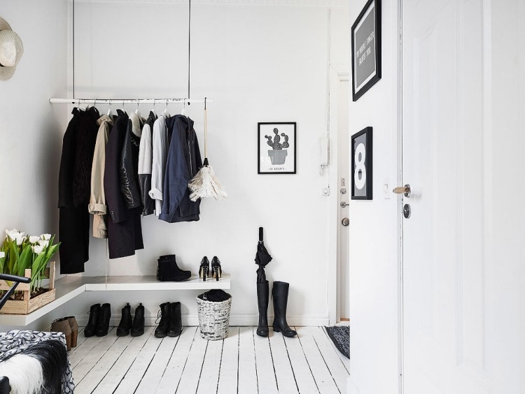 sitzbank-flur-modern-skandinavisch-weiss-schwarz-garderobe-schuhe-bekleidung