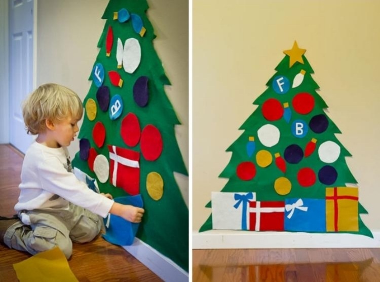 weihnachtsbaum-basteln-kinder-alternative-filz-stoff-wand-deko